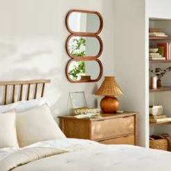 32"x26" Wood Framed Triple Oval Mirror - Hearth & Hand™ With Magnolia