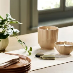 Ribbed Brass Battery Rechargeable Thumb Lighter - Hearth & Hand™ With Magnolia