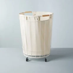 Wire & Fabric Laundry Hamper Sour Cream - Hearth & Hand™ With Magnolia 9 Wire & Fabric Laundry Hamper Sour Cream - Hearth & Hand™ With Magnolia -Dream house GUEST 1172c23f 3103 40d4 b324 2c56bdd6ddc9