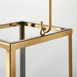 Square Metal & Glass Pillar Candle Lantern - Hearth & Hand™ With Magnolia 5 Square Metal & Glass Pillar Candle Lantern - Hearth & Hand™ With Magnolia -Dream house GUEST 24966467 9c7c 4826 9a4c abbcf6598992