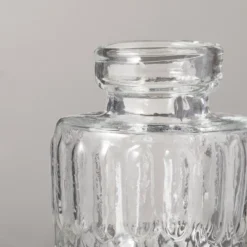 Ribbed Clear Glass Bud Vase - Hearth & Hand™ With Magnolia -Dream house GUEST 2a681f48 8cf7 431b af5d a082f8c5196a