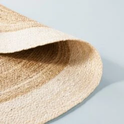 Bordered Color Block Braided Jute Area Rug Cream/Natural - Hearth & Hand™ With Magnolia -Dream house GUEST 2b59516d d1cd 47b9 9055 17a48d068319