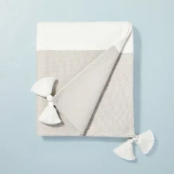 Tasseled Color Block Woven Throw Blanket - Hearth & Hand™ With Magnolia -Dream house GUEST 35f46129 7b6b 41e9 9ceb 79b53330dbb9