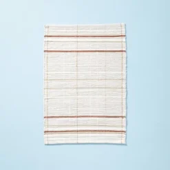 Scatter Stripe Rug Cream/Brown - Hearth & Hand™ With Magnolia -Dream house GUEST 3b4cdc0a 3651 4cfd 9bd7 6ee34185a92f