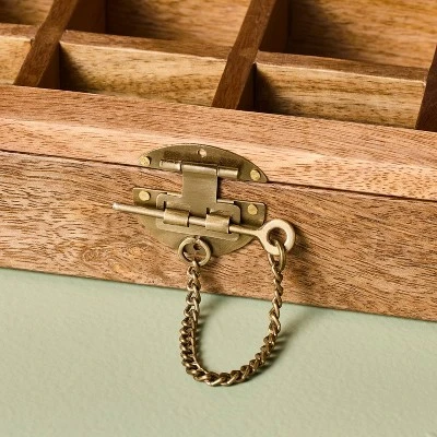 Small Wood Collectables Box - Hearth & Hand™ With Magnolia 1 Small Wood Collectables Box - Hearth & Hand™ With Magnolia