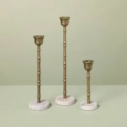 3pc Taper Marble And Brass Candle Holder Set - Hearth & Hand™ With Magnolia 7 3pc Taper Marble And Brass Candle Holder Set - Hearth & Hand™ With Magnolia -Dream house GUEST 4579d3bb 9f76 4e7c ab73 615a8f3c21bc