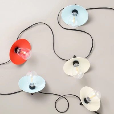 10ct LED Wired Indoor/Outdoor Shade String Lights - Hearth & Hand™ With Magnolia 3 10ct LED Wired Indoor/Outdoor Shade String Lights - Hearth & Hand™ With Magnolia - Image 3