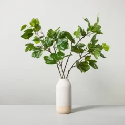 Faux Fig Leaf Branch Arrangement - Hearth & Hand™ With Magnolia -Dream house GUEST 633e0ef2 049e 41e0 8303 a165f348380d