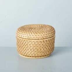 Woven Basket With Lid Natural - Hearth & Hand™ With Magnolia 9 Woven Basket With Lid Natural - Hearth & Hand™ With Magnolia -Dream house GUEST 66a4f642 06e1 4c92 934e 2dcb97d900b7