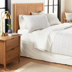 Channel Stitch Heathered Pillow Sham - Hearth & Hand™ With Magnolia