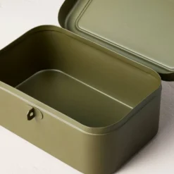 Decorative Metal Storage Box Green - Hearth & Hand™ With Magnolia -Dream house GUEST 6c8a1d2d 7e37 4382 b7e9 163b6e9e840c