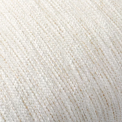 Textured Slub Stripe Square Throw Pillow Cream/Khaki - Hearth & Hand™ With Magnolia 2 Textured Slub Stripe Square Throw Pillow Cream/Khaki - Hearth & Hand™ With Magnolia - Image 2