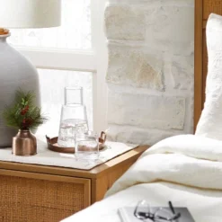 23.5oz Glass Carafe Set - Hearth & Hand™ With Magnolia: Dishwasher-Safe