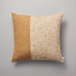 18"x18" Vertical Color Block Square Throw Pillow - Hearth & Hand™ With Magnolia -Dream house GUEST 8eec7d6e 5023 4623 8012 6a328076f495