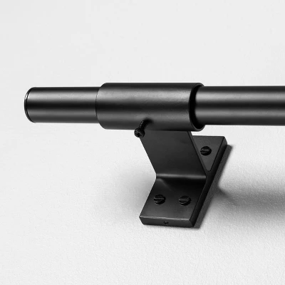 Steel Curtain Rod Matte Black - Hearth & Hand With Magnolia 6 Steel Curtain Rod Matte Black - Hearth & Hand With Magnolia - Image 6