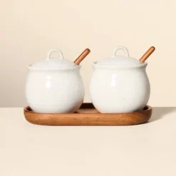 5pc Flared Brim Stoneware Salt & Pepper Cellar Set Vintage Cream - Hearth & Hand™ With Magnolia 5 5pc Flared Brim Stoneware Salt & Pepper Cellar Set Vintage Cream - Hearth & Hand™ With Magnolia -Dream house GUEST 997fcaa8 314f 4be3 a53a 98689e2f250e
