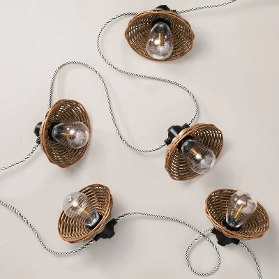 10ct LED Wired Indoor/Outdoor Shade String Lights - Hearth & Hand™ With Magnolia 4 10ct LED Wired Indoor/Outdoor Shade String Lights - Hearth & Hand™ With Magnolia - Image 4