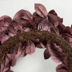 26" Black Plum Leaf Fall Wreath - Hearth & Hand™ With Magnolia -Dream house GUEST a3b498f1 bdc5 46ec ab5e 3706dc5ad0b0