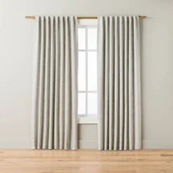 Heathered Slub Room Darkening Curtain Panel - Hearth & Hand™ With Magnolia -Dream house GUEST a4a62756 feb2 4b16 a9a0 7820a44f7261