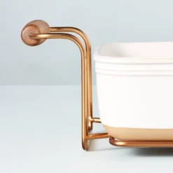 4.25qt Oven-to-Table Stoneware Baking Dish With Cradle Carrier Cream/Clay - Hearth & Hand™ With Magnolia 5 4.25qt Oven-to-Table Stoneware Baking Dish With Cradle Carrier Cream/Clay - Hearth & Hand™ With Magnolia -Dream house GUEST a6a6fc4c f8f3 4913 a404 ef592b5d98a2