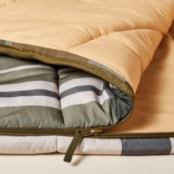 Adult Fall Plaid 40 Degree Sleeping Bag Green/Cream/Almond/Blue - Hearth & Hand™ With Magnolia 5 Adult Fall Plaid 40 Degree Sleeping Bag Green/Cream/Almond/Blue - Hearth & Hand™ With Magnolia -Dream house GUEST a7c4734e 6868 4ed0 ba08 3c839a9d29d6