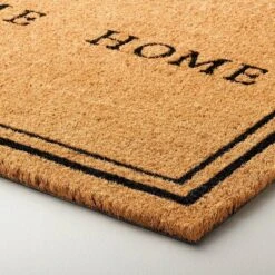 Welcome Home Coir Doormat Tan/Black - Hearth & Hand™ With Magnolia -Dream house GUEST bd6a320c d017 4456 a1a0 b704064666e0