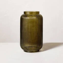 Ribbed Glass Jug Vase Dark Green - Hearth & Hand™ With Magnolia 9 Ribbed Glass Jug Vase Dark Green - Hearth & Hand™ With Magnolia -Dream house GUEST bddfea06 0cdf 4e99 9686 d59b3e8abd18