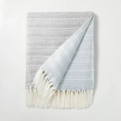 Faded Pin Stripe Gauze-Woven Throw Blanket - Hearth & Hand™ With Magnolia 8 Faded Pin Stripe Gauze-Woven Throw Blanket - Hearth & Hand™ With Magnolia -Dream house GUEST c1773d90 5fbf 416e b8cb fd886e03f5ae
