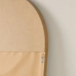 Arched 28"x70" Wood Framed Leaner Mirror Brass - Hearth & Hand™ With Magnolia -Dream house GUEST c350a3ae 9418 401b 8fd8 dd8c2dfa59af