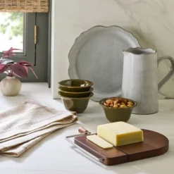 Wood Cheese Board With Slicer - Hearth & Hand™ With Magnolia