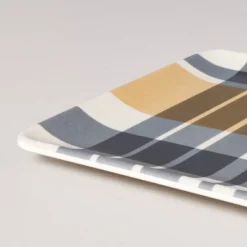 3pc Mixed Fall Pattern Bamboo-Melamine Serving Trays Gold/Blue/Cream - Hearth & Hand™ With Magnolia -Dream house GUEST cb8d6434 f62d 4196 8f17 5414bbeca95f