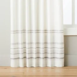 Engineered Hem Stripes Curtain Panel Cream/Gray - Hearth & Hand™ With Magnolia -Dream house GUEST ce2cfef5 4ffc 4553 9efa 21c03c3714d0