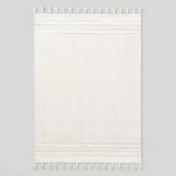 Texture Border Stripe Rug Cream/Silver Gray - Hearth & Hand™ With Magnolia -Dream house GUEST cf0cedf2 0691 4a09 aff5 bb4da7ae4262