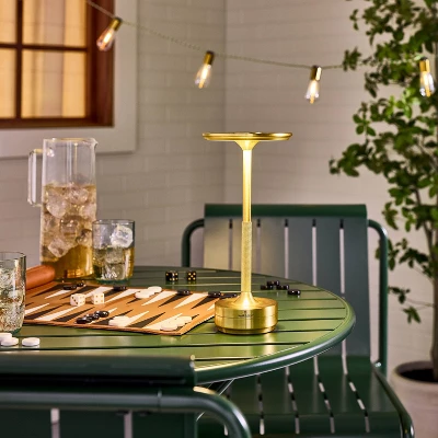 Portable Indoor/Outdoor LED Tabletop Lamp - Hearth & Hand™ With Magnolia 5 Portable Indoor/Outdoor LED Tabletop Lamp - Hearth & Hand™ With Magnolia - Image 5