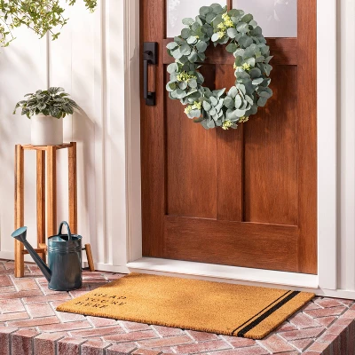 20" Faux Seeded Eucalyptus With Berry Wreath - Hearth & Hand™ With Magnolia 1 20" Faux Seeded Eucalyptus With Berry Wreath - Hearth & Hand™ With Magnolia