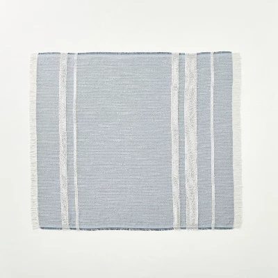 Dimensional Stripe Dobby Throw Blanket - Hearth & Hand™ With Magnolia 2 Dimensional Stripe Dobby Throw Blanket - Hearth & Hand™ With Magnolia - Image 2