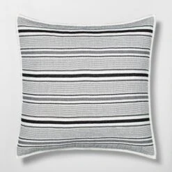 Textured Stripe Pillow Sham Dark Gray/Cream - Hearth & Hand With Magnolia 9 Textured Stripe Pillow Sham Dark Gray/Cream - Hearth & Hand With Magnolia -Dream house GUEST e5d23bbb adcc 4d87 a960 dc48647436f7