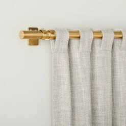 Heathered Slub Curtain Panel - Hearth & Hand™ With Magnolia -Dream house GUEST e7eb8eab 3137 497b 8412 fcb8cfc4f878