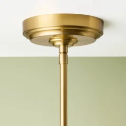 Brass With Rattan Shade Pendant Light - Hearth & Hand™ With Magnolia -Dream house GUEST ea2e538c 6381 423d 97da 270e287ef54e