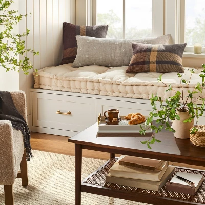 14"x20" Harvest Fall Plaid Lumbar Throw Pillow - Hearth & Hand™ With Magnolia 1 14"x20" Harvest Fall Plaid Lumbar Throw Pillow - Hearth & Hand™ With Magnolia