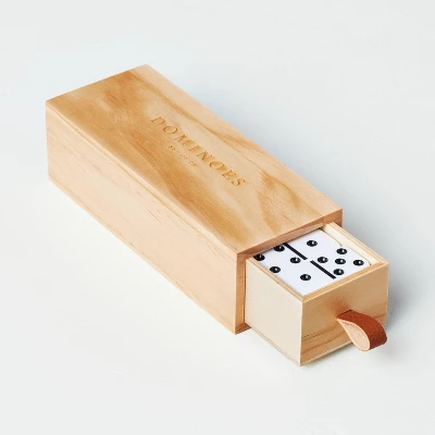 Dominoes Game Set 28pc - Hearth & Hand™ With Magnolia 2 Dominoes Game Set 28pc - Hearth & Hand™ With Magnolia - Image 2
